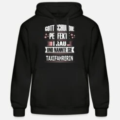 RUSSELL 'TAXIFAHRERIN' Männer Kapuzen Sweater | Spreadshirt -Steman Clothing Shop taxifahrerin maenner kapuzen sweater 2