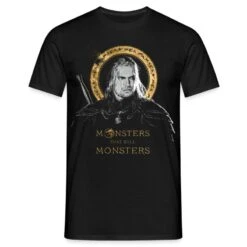 Gildan 'The Witcher Geralt Monsters That Kill Monsters' Männer T-Shirt | Spreadshirt -Steman Clothing Shop the witcher geralt monsters that kill monsters maenner t shirt 5