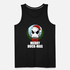 'TheHolyDuck Weihnachts-Edition' Männer Premium Tanktop | Spreadshirt -Steman Clothing Shop theholyduck weihnachts edition maenner premium tanktop 4