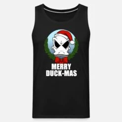 'TheHolyDuck Weihnachts-Edition' Männer Premium Tanktop | Spreadshirt -Steman Clothing Shop theholyduck weihnachts edition maenner premium tanktop 6