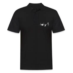 Gildan 'Tischler Schreiner Säge Sägezahn Herzschlag EKG' Männer Poloshirt | Spreadshirt -Steman Clothing Shop tischler schreiner saege saegezahn herzschlag ekg maenner poloshirt 2