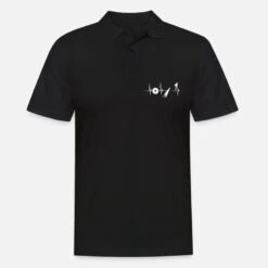 Gildan 'Tischler Schreiner Säge Sägezahn Herzschlag EKG' Männer Poloshirt | Spreadshirt -Steman Clothing Shop tischler schreiner saege saegezahn herzschlag ekg maenner poloshirt 6
