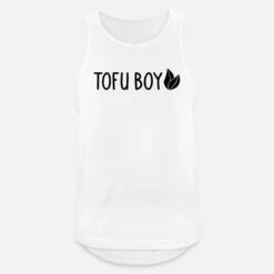 'Tofu Boy' Männer Sport Tanktop | Spreadshirt -Steman Clothing Shop tofu boy maenner sport tanktop 4