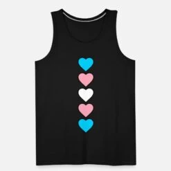 'Trans Herzen Transsexuell Trans* Herz Transgender' Männer Premium Tanktop | Spreadshirt -Steman Clothing Shop trans herzen transsexuell trans herz transgender maenner premium tanktop 4
