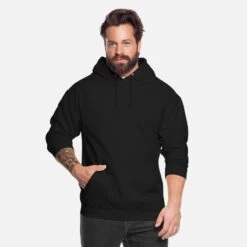 'trasparent Weiß Flow Logo' Unisex Hoodie | Spreadshirt -Steman Clothing Shop trasparent weiss flow logo unisex hoodie 2