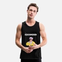 'Türkischer Spruch Lernen Kennt Kein Alter' Männer Premium Tanktop | Spreadshirt