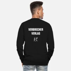 'Verbrecher Verlag Logo' Unisex Pullover | Spreadshirt -Steman Clothing Shop verbrecher verlag logo unisex pullover 2