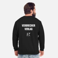 'Verbrecher Verlag Logo' Unisex Pullover | Spreadshirt -Steman Clothing Shop verbrecher verlag logo unisex pullover 3