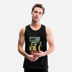 'Volleyball Volleyballer Beachvolleyball Geschenk' Männer Premium Tanktop | Spreadshirt