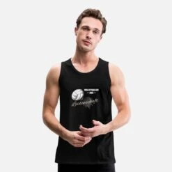 'Volleyballer Aus Leidenschaft - Volleyball' Männer Premium Tanktop | Spreadshirt