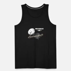 'Volleyballer Aus Leidenschaft - Volleyball' Männer Premium Tanktop | Spreadshirt -Steman Clothing Shop volleyballer aus leidenschaft volleyball maenner premium tanktop 4