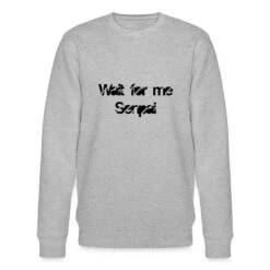 'Wait For Me Senpai' Männer Bio Pullover | Spreadshirt -Steman Clothing Shop wait for me senpai maenner bio pullover 3