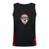 James & Nicholson 'Weihnachten Ugly Christmas Scull Santa' Funktionelles Kontrast-Tank Top Für Männer| Spreadshirt -Steman Clothing Shop weihnachten ugly christmas scull santa funktionelles kontrast tank top fuer maenner