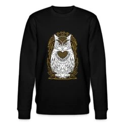 'Weiße Eule' Männer Bio Pullover | Spreadshirt 9 'Weiße Eule' Männer Bio Pullover | Spreadshirt -Steman Clothing Shop weisse eule maenner bio pullover 2