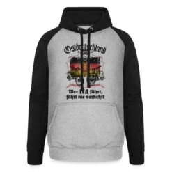 'Wer IFA Fährt.... S51 - Schwalbe DDR Moped VEB' Unisex Baseball Hoodie | Spreadshirt 14 'Wer IFA Fährt.... S51 - Schwalbe DDR Moped VEB' Unisex Baseball Hoodie | Spreadshirt -Steman Clothing Shop wer ifa faehrt s51 schwalbe ddr moped veb unisex baseball hoodie 3