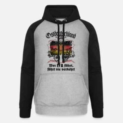 'Wer IFA Fährt.... S51 - Schwalbe DDR Moped VEB' Unisex Baseball Hoodie | Spreadshirt 19 'Wer IFA Fährt.... S51 - Schwalbe DDR Moped VEB' Unisex Baseball Hoodie | Spreadshirt -Steman Clothing Shop wer ifa faehrt s51 schwalbe ddr moped veb unisex baseball hoodie 8