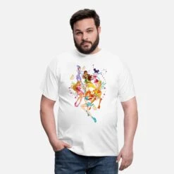 Gildan 'Winx Club Die Feen Clique' Männer T-Shirt | Spreadshirt -Steman Clothing Shop winx club die feen clique maenner t shirt 2