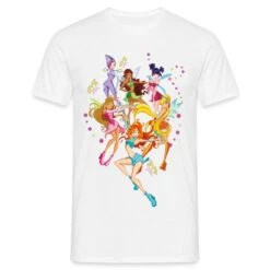 Gildan 'Winx Club Die Feen Clique' Männer T-Shirt | Spreadshirt -Steman Clothing Shop winx club die feen clique maenner t shirt 5