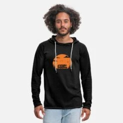 'Wohnmobil Zum Camping An Der Natur' Unisex Kapuzen-Sweatshirt | Spreadshirt
