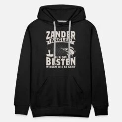 'ZANDER ANGLER' Männer Premium Hoodie | Spreadshirt -Steman Clothing Shop zander angler maenner premium hoodie 2